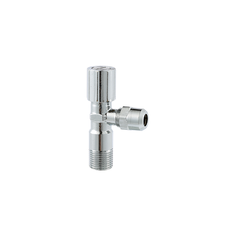 YT2062 Tay cầm bằng đồng thau, đánh bóng và chrome, 1/2 "x10mm