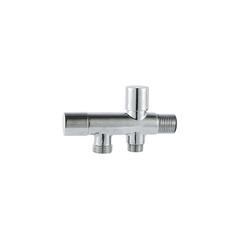 YT2075 Tay cầm bằng kẽm, đánh bóng và chrome, 1/2 "x3 / 8" x1 / 2 "